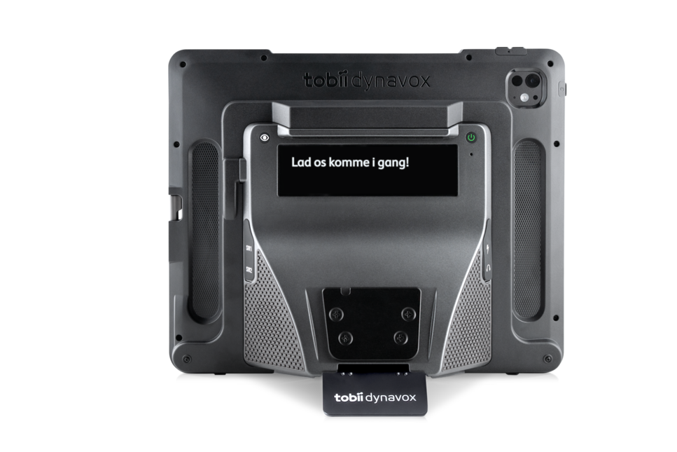 Tobii Dynavox TD Pilot-enhed med partnervinduet