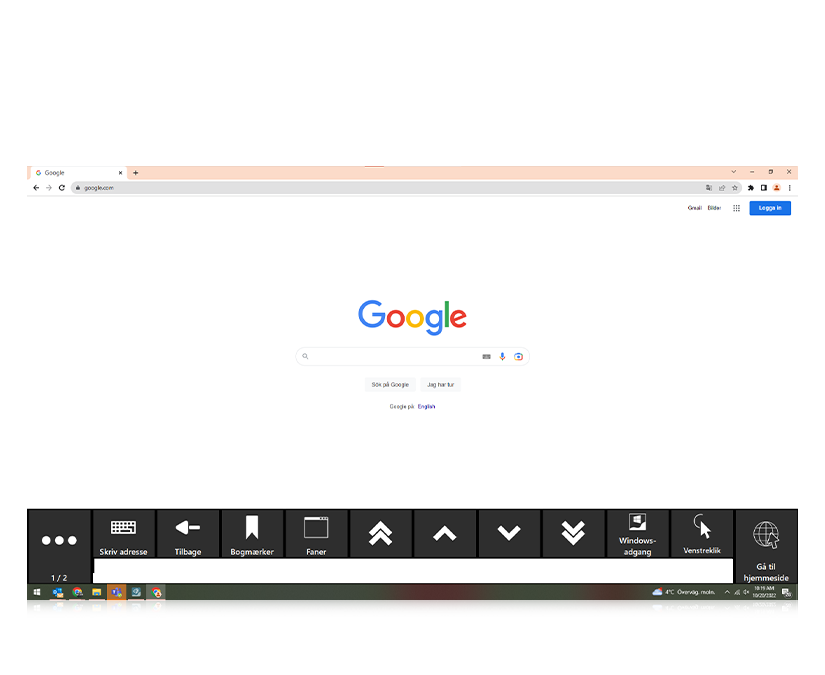 Tobii Dynavox Communicator 5: Websøgning