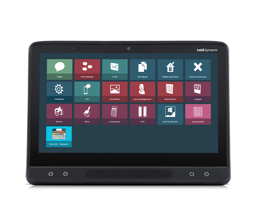 Tobii Dynavox I-13 talecomputer set forfra med Communicator 5